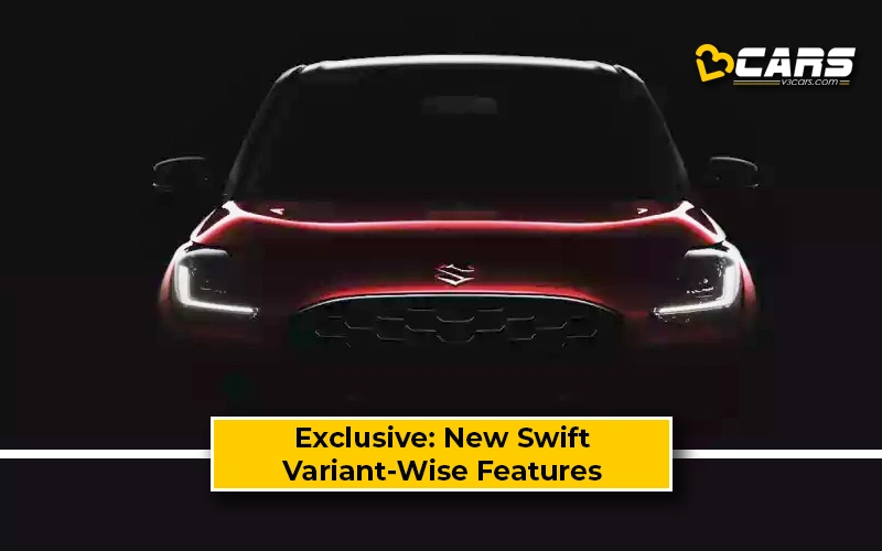 Exclusive: Maruti Swift 2024 Variant-Wise Feature