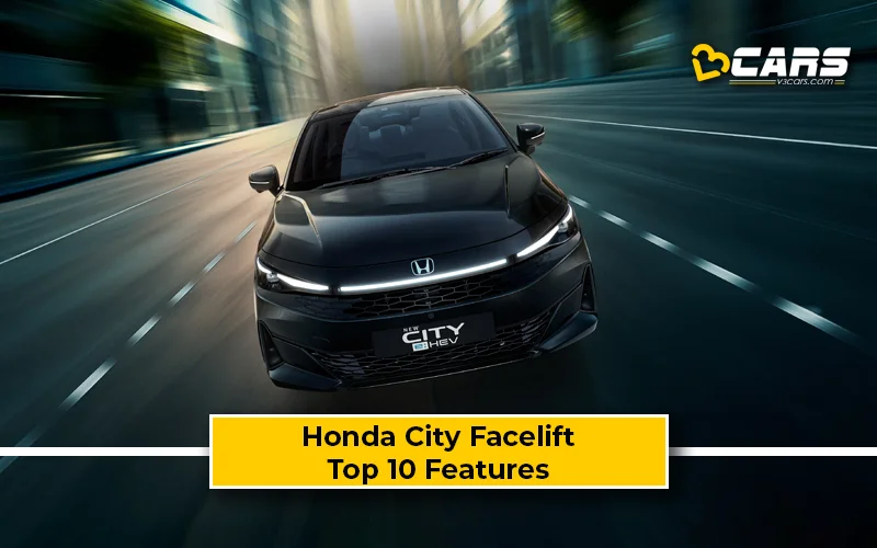 2026 Honda City Facelift Top 10 Features