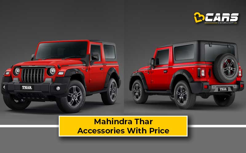 Mahindra store accessories list