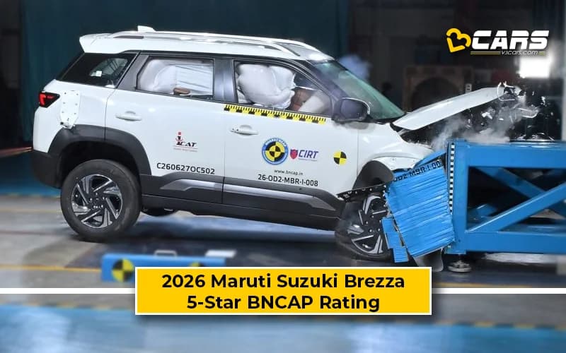 2026 Maruti Brezza Gets 5-Star Bharat NCAP Safety Rating