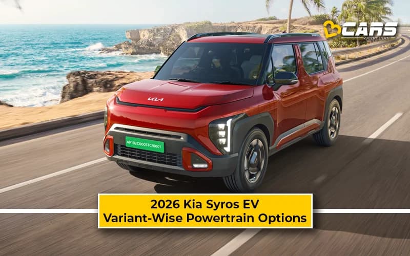 2026 Kia Syros EV Variant-Wise Powertrain Options