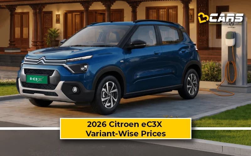 2026 Citroen eC3X EV Variant-Wise Prices Revealed