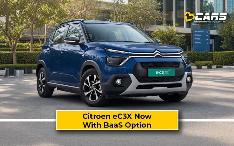 Citroen eC3X EV Launched With BaaS Option - Lower Price, More Features