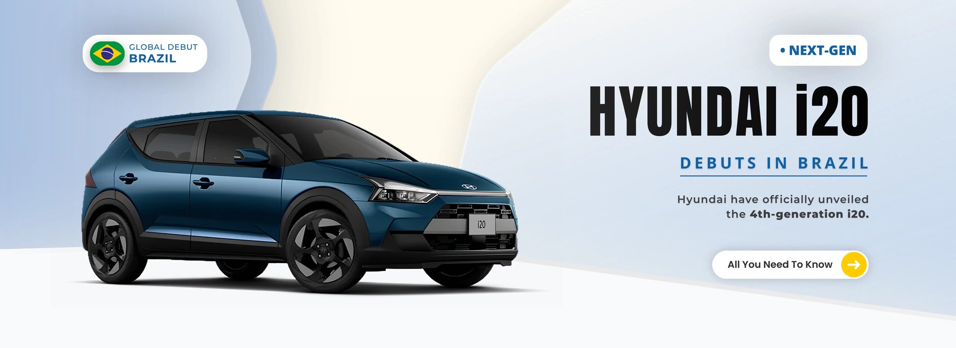 Next-Gen Hyundai i20 Debuts In Brazil