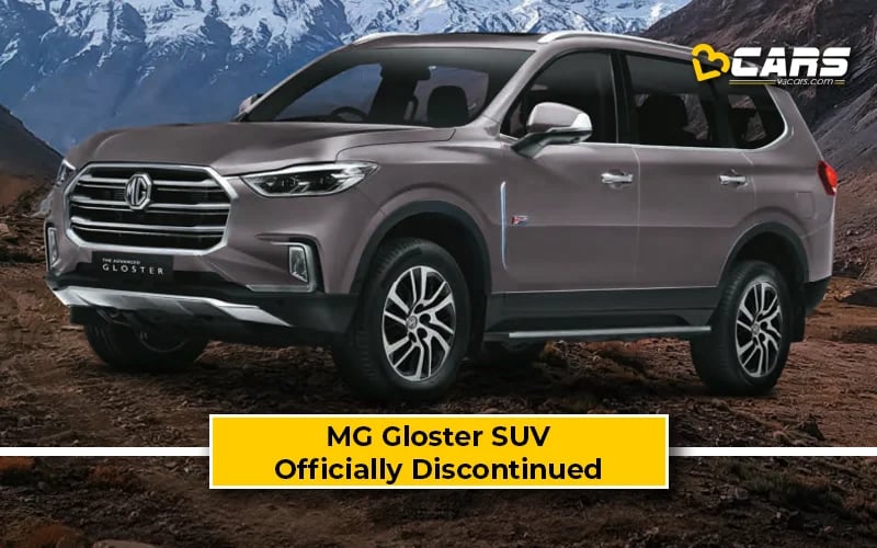 MG Gloster Discontinued Officially — Removed From MG Website