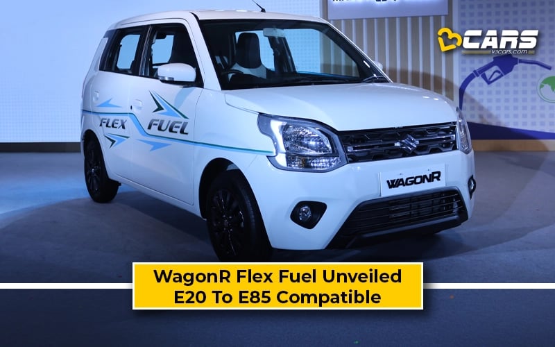 Maruti Suzuki Showcases WagonR Flex Fuel With E85 Compatibility