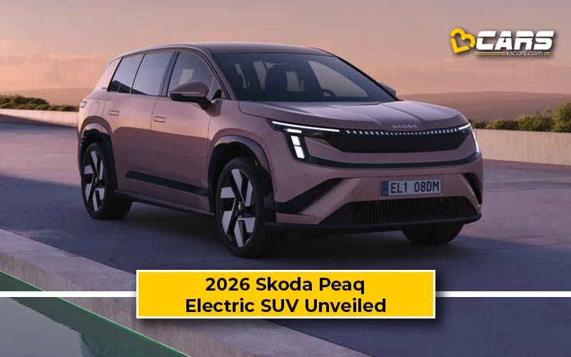 2026 Skoda Peaq Electric SUV Unveiled – 640km Range, 7 Seats