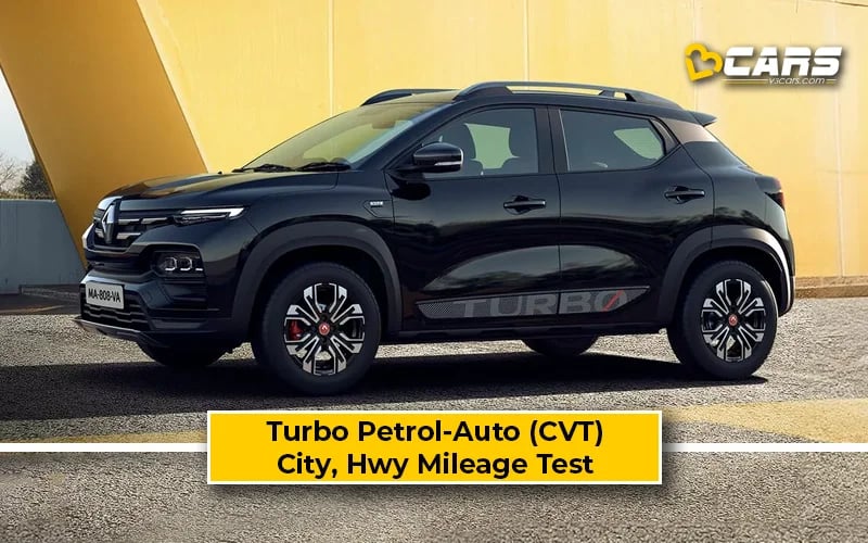 Renault Kiger Turbo Petrol-Auto CVT Actual City, Highway Mileage Test