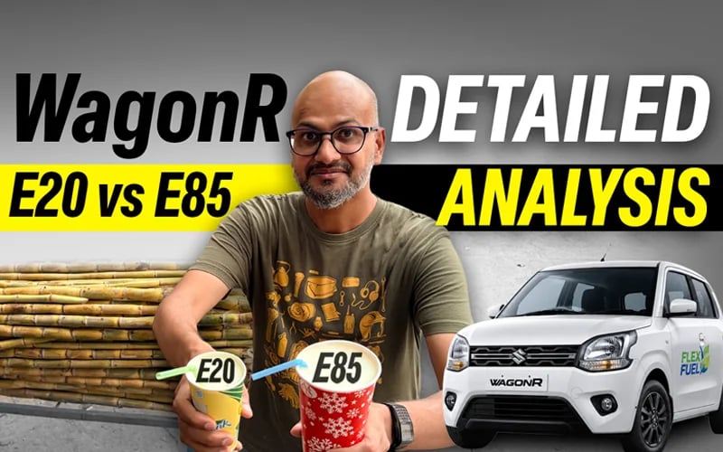 Maruti WagonR Flex Fuel E85 vs E20 Petrol Compared — Buy Or Not? | Detailed Analysis | V3Cars