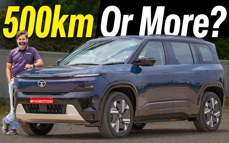 Tata Sierra EV AWD Range Test w/ First Drive Review