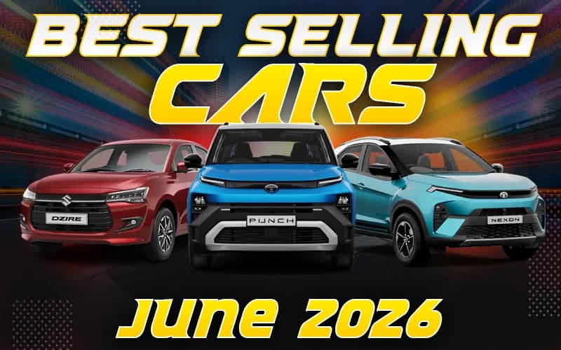 Top 25 Best-Selling Cars in India | June 2026 | Punch, Nexon, Dzire, Ertiga, Swift