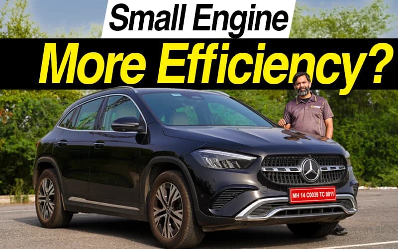 How Efficient Is The Smallest Mercedes SUV? | Mercedes-Benz GLA Mileage Test