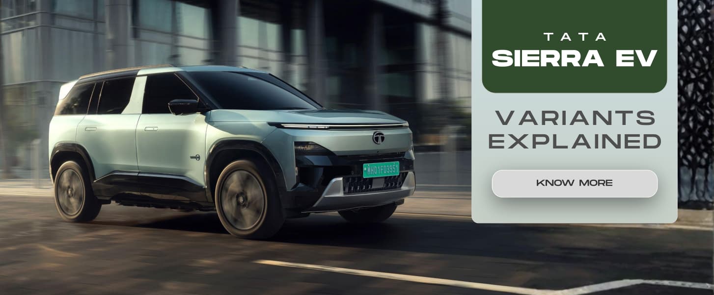 Tata Sierra Ev Variants Explained