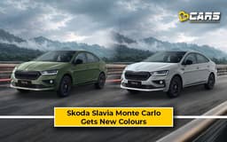 2026 Skoda Slavia Monte Carlo Gets New Limited Edition Colours