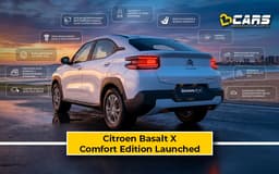 2026 Citroen Basalt X Comfort Edition Launched At Rs. 8.75 Lakh