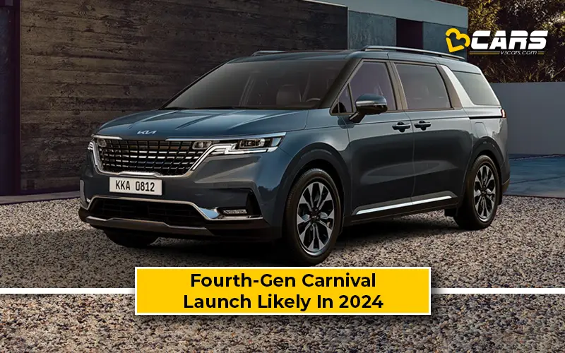 FourthGen Kia Carnival Facelift India Launch Likely In 2024