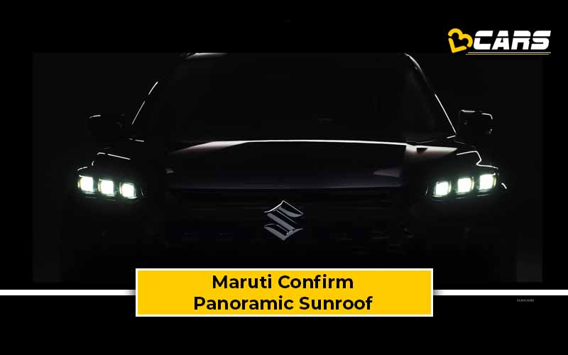 Maruti Grand Vitara To Get Largest Panoramic Sunroof In Its Segment