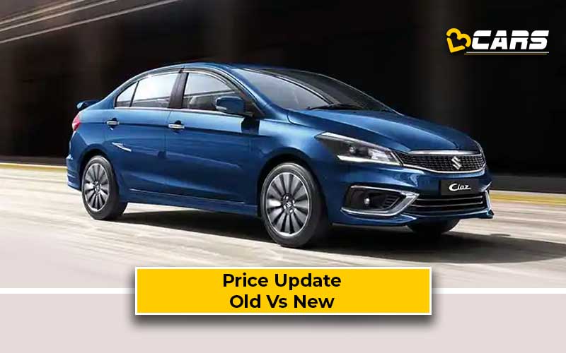 Maruti Nexa Ciaz Price Increased By Up To ₹12500 | Latest Price List Inside