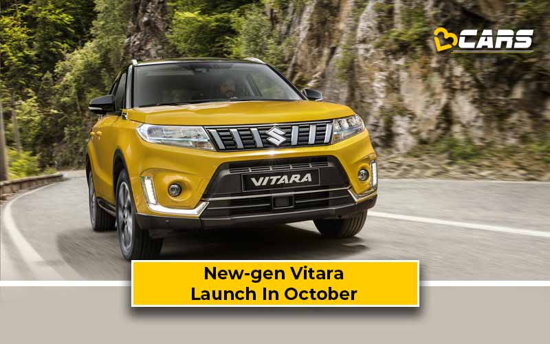 Next-gen Suzuki Vitara SUV India Launch In October