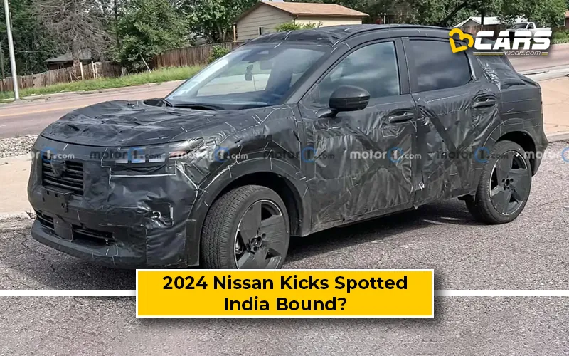 2024 Nissan Kicks Spotted On Test