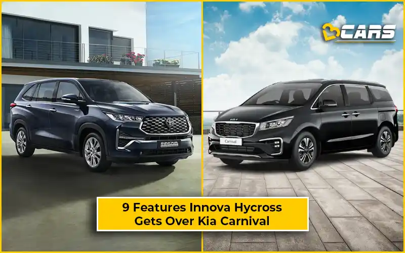 9 Features Toyota Innova Hycross Gets Over Kia Carnival