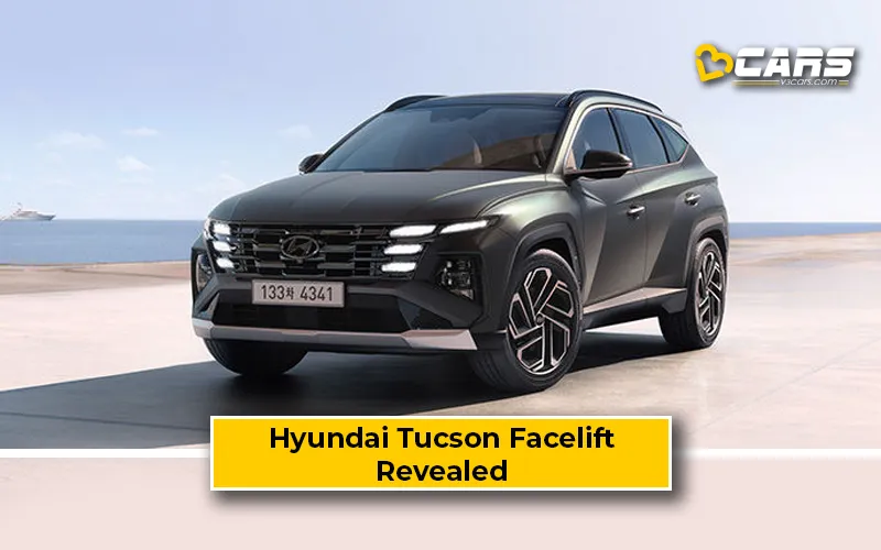 Hyundai Tucson Facelift Revealed – Likely To Launch In India In 2024