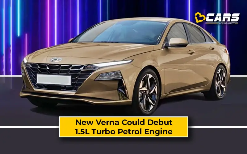 NextGen Verna Likely To Debut Hyundai’s 1.5L Turbo Petrol Engine