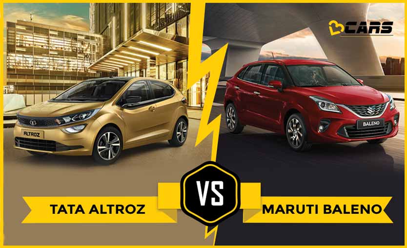 2020 Tata Altroz Vs Maruti Baleno