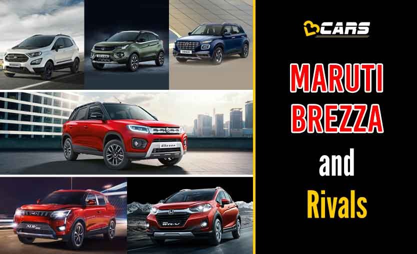 Maruti Suzuki Brezza 2020 Petrol Vs Competition - Price, Specs ...