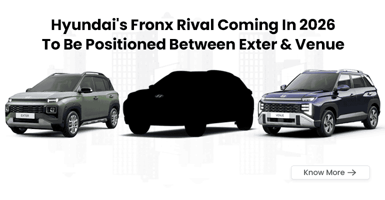 Hyundai's Fronx Rival Coming In 2026