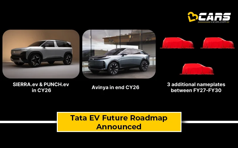 Tata Sierra EV, Punch EV, Avinya EV To Launch In 2026