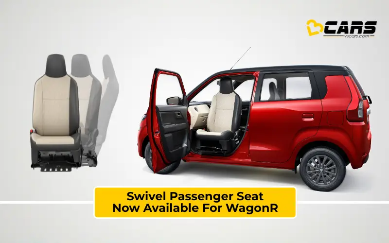 Swivel Passenger Seat Now Available For WagonR