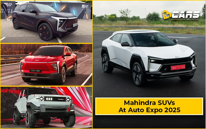 All New Mahindra Cars And SUVs At Auto Expo 2025