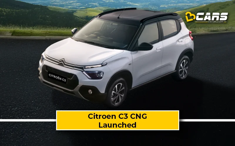 2025 Citroen C3 CNG Launched At Rs. 7.16 Lakh