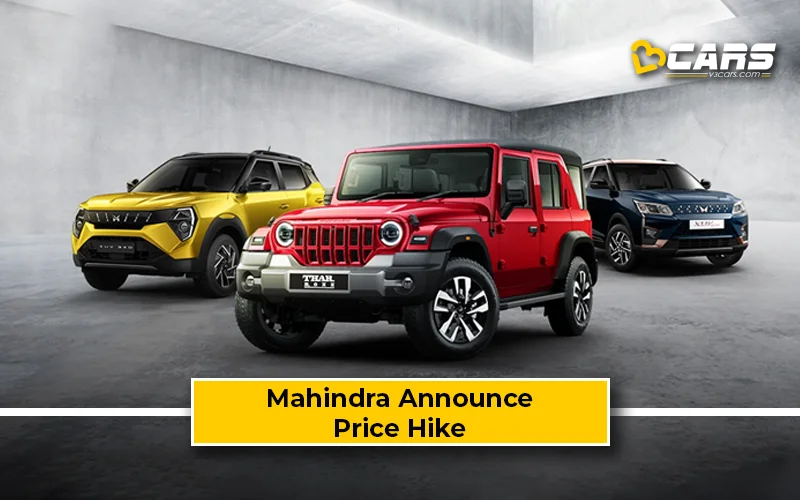 Mahindra Price Hike April 2025