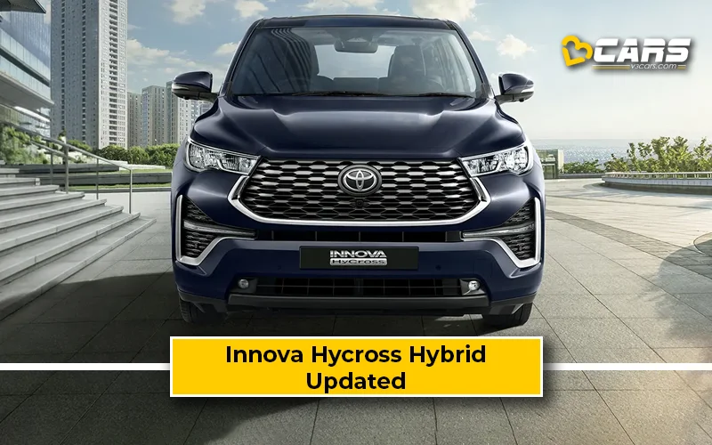 Toyota Innova Hycross Hybrid Gains Pedestrian Alert System (AVAS)