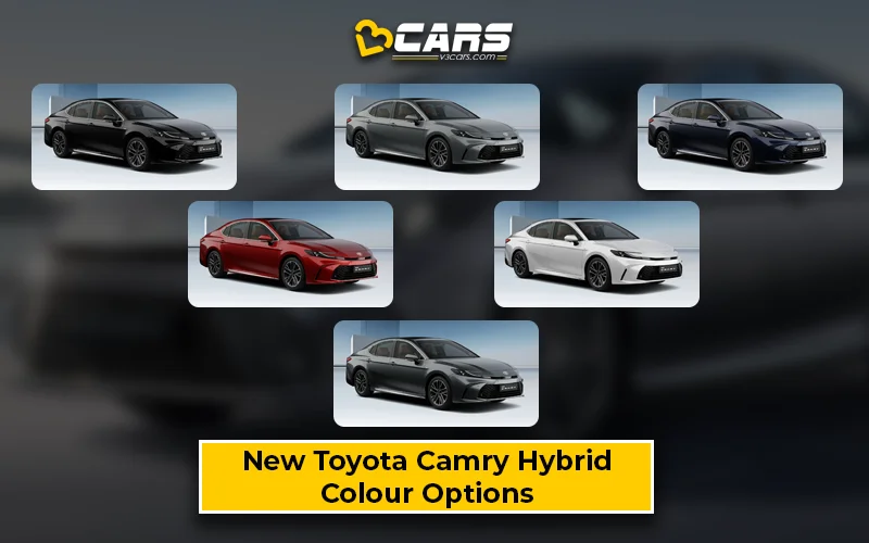 New 2025 Toyota Camry Hybrid – All Exterior Colour Options