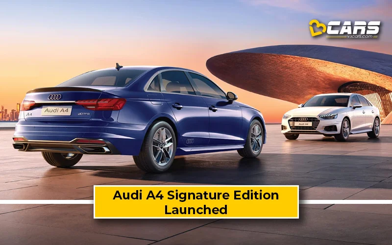 2025 Audi A4 Signature Edition Launched In Limited Numbers