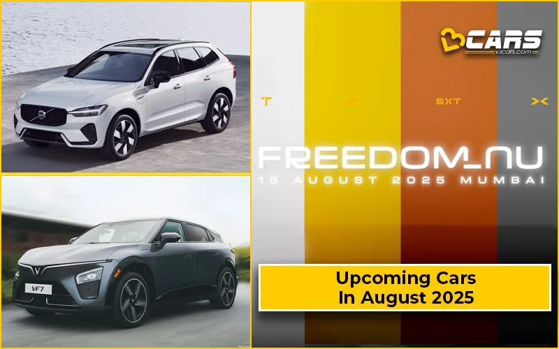 Upcoming Cars In August 2025