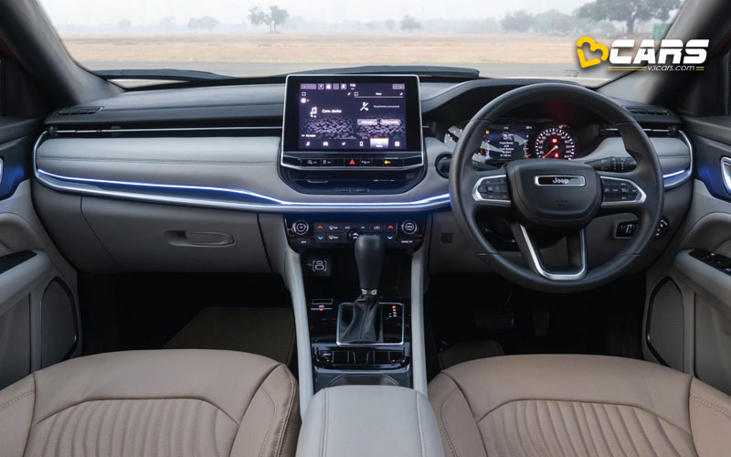 Jeep Compass Sandstorm Interior