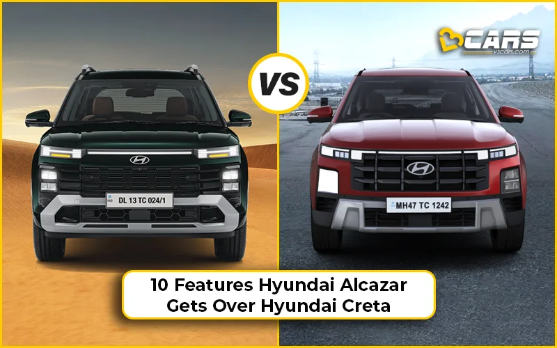 2024 Hyundai Alcazar Facelift Features Over Hyundai Creta