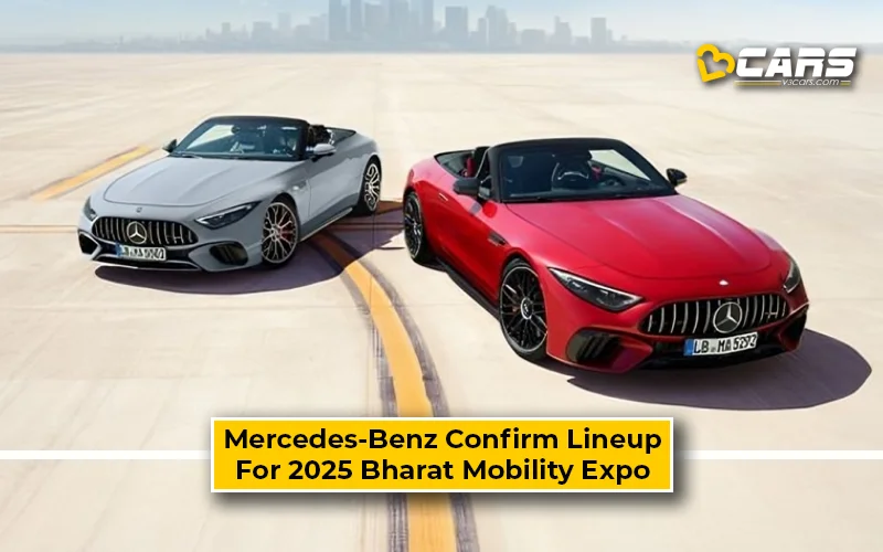 Mercedes-Benz Confirm Lineup For 2025 Auto Expo