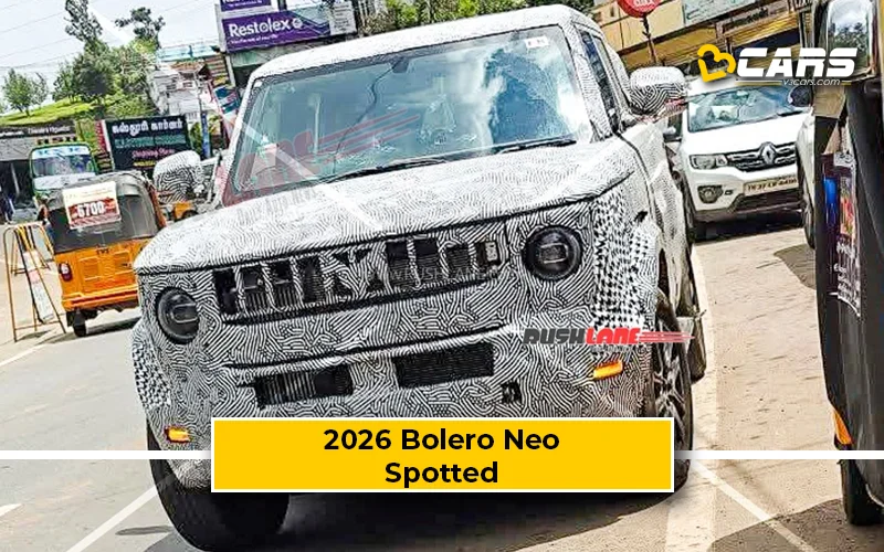 Mahindra Bolero Neo Spotted Again – Reveals New Details