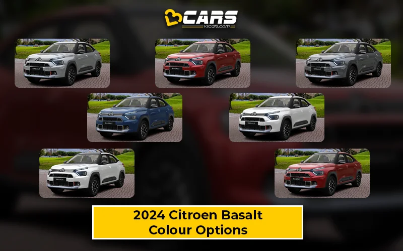 2024 Citroen Basalt Colour Options