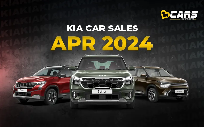 April 2024 Kia Car Sales Analysis - YoY, MoM Change, 6-Month Trend