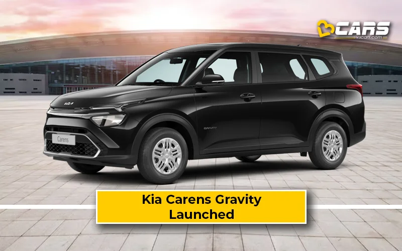 2024 Kia Carens Gravity Launched – Prices Start At Rs. 12.10 Lakh