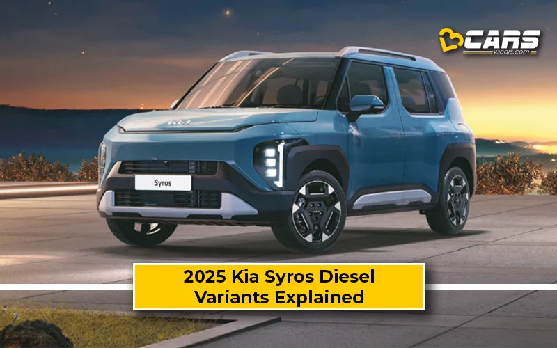 Kia Syros Diesel Variants Explaine