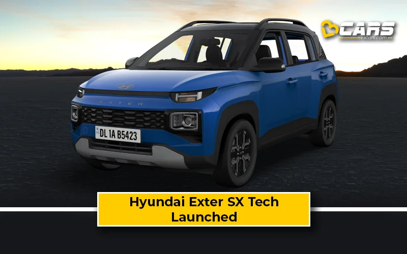 2025 Hyundai Exter SX Tech Variant Launched At Rs. 8.51 Lakh