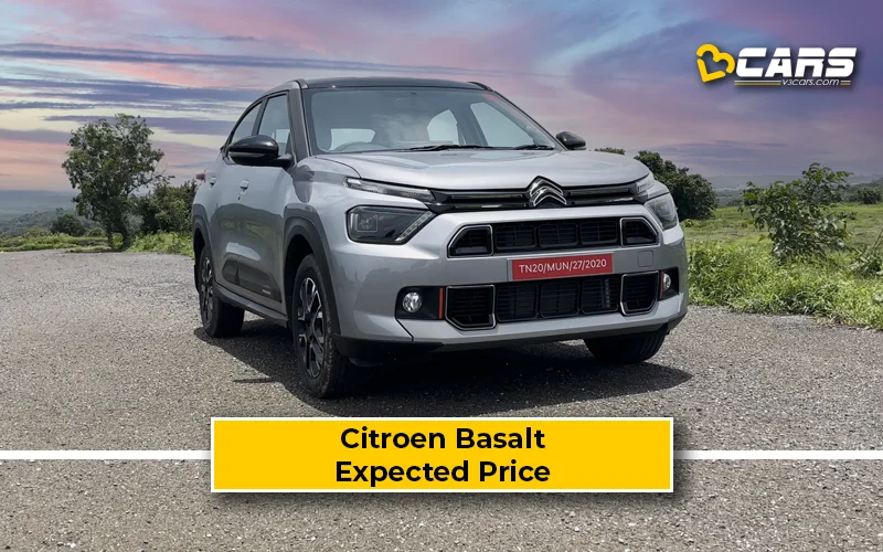 2024 Citroen Basalt Price Expectation