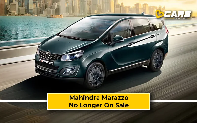 It’s The End Of The Line For Marazzo As Mahindra Remove MPV From Website